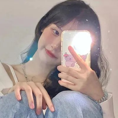 对她说